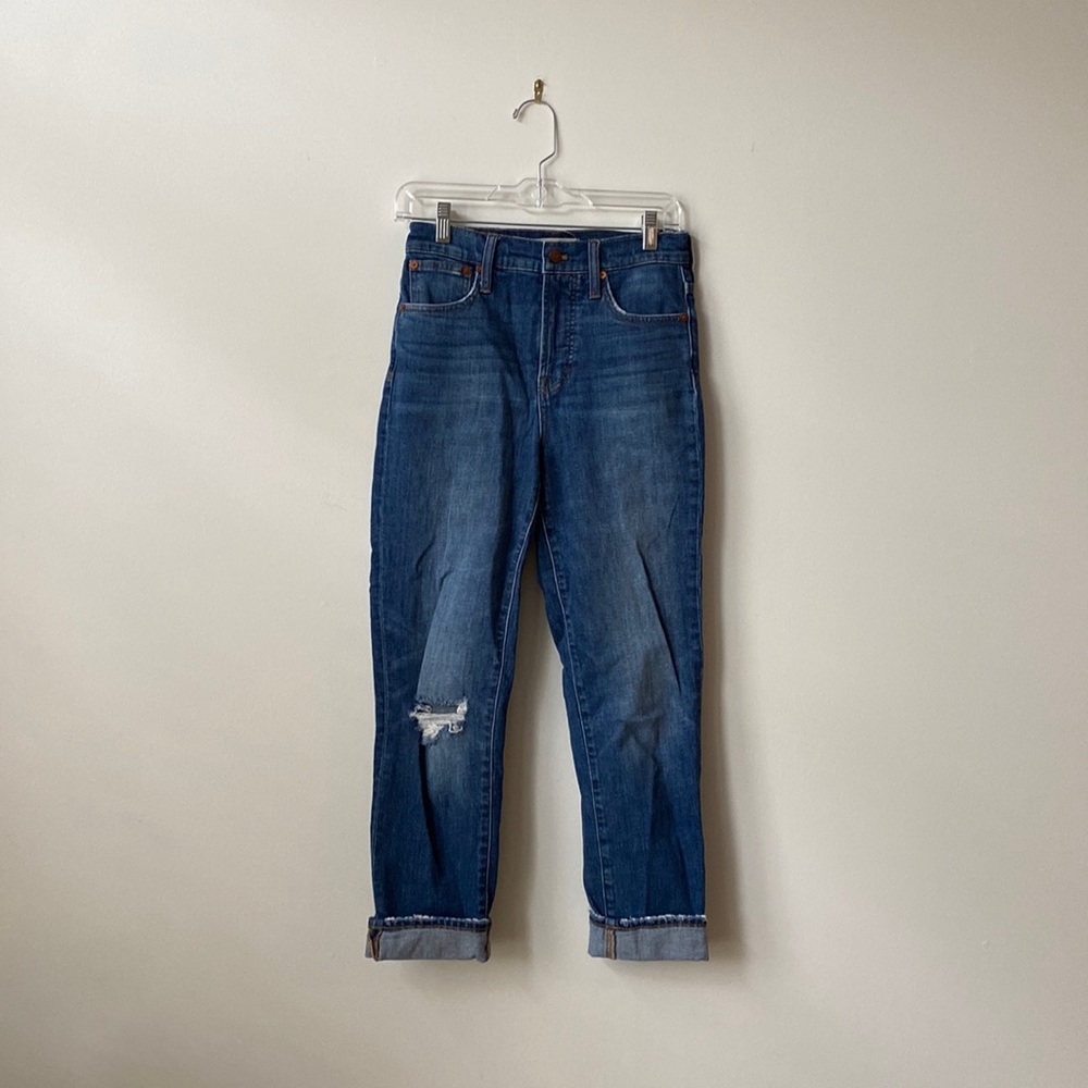 Madewell jeans The Perfect Vintage Crop, size 25